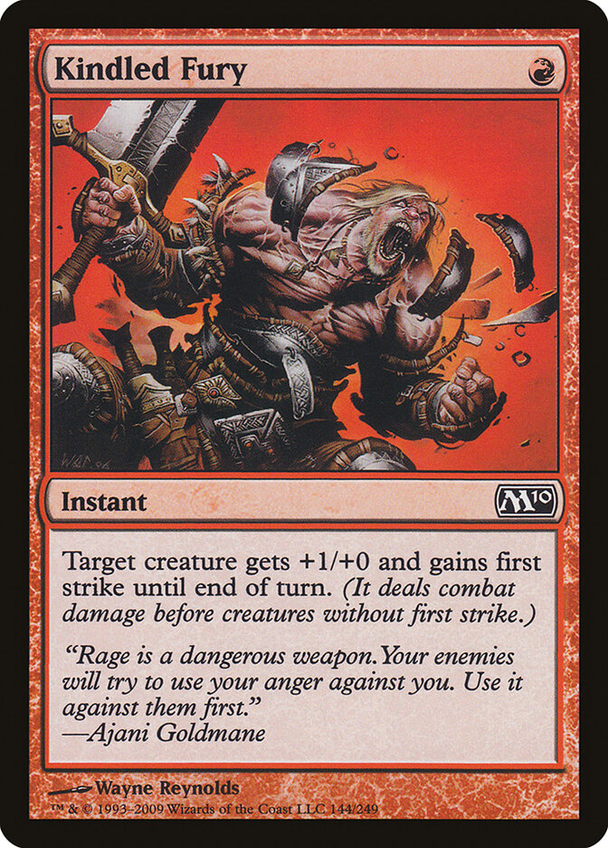 Fúria Inflamada / Kindled Fury - Magic: The Gathering - MoxLand
