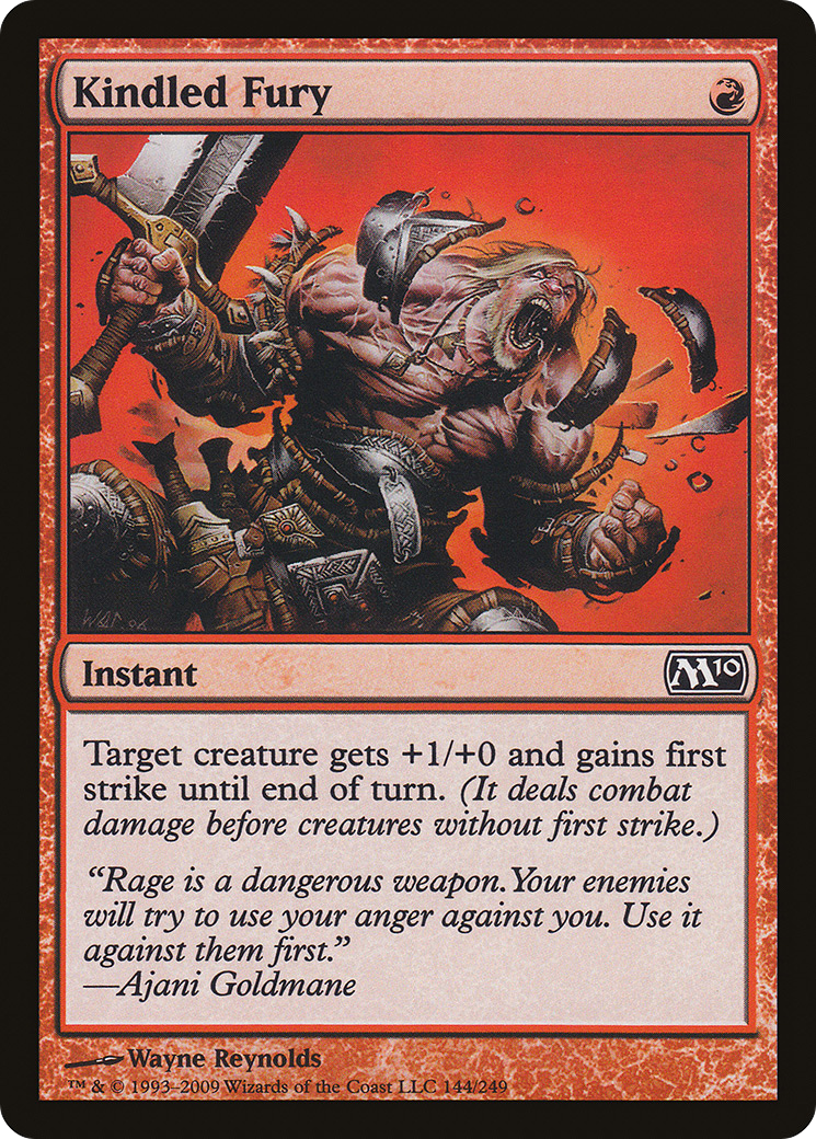 Fúria Inflamada / Kindled Fury - Magic: The Gathering - MoxLand