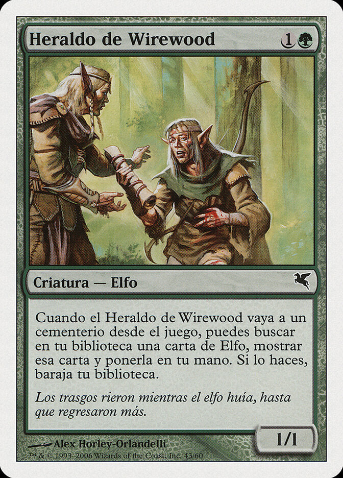 Arauto de Wirewood / Wirewood Herald - Magic: The Gathering - MoxLand