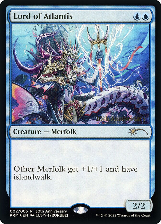 Senhor da Atlântida / Lord of Atlantis - Magic: The Gathering - MoxLand