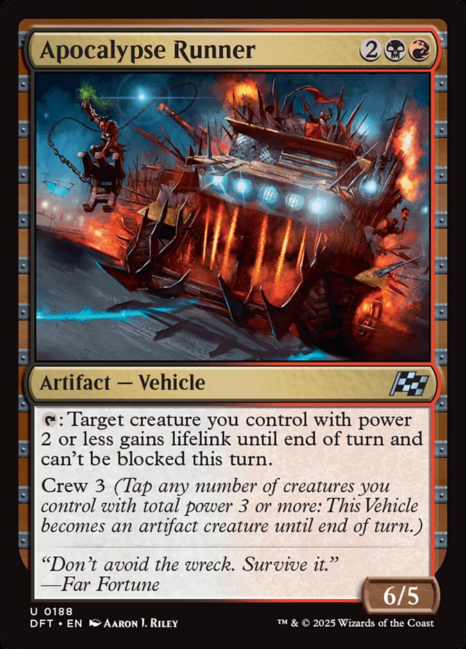 Esmagador Apocalíptico / Apocalypse Runner - Magic: The Gathering - MoxLand