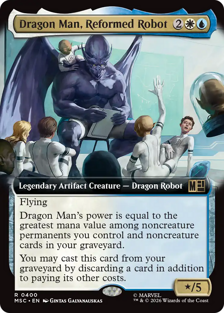 Dragon Man, Reformed Robot - Magic: The Gathering - MoxLand