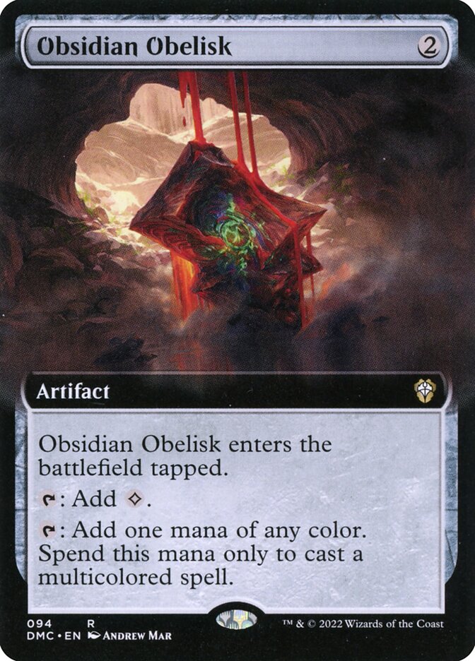 Obelisco de Obsidiana / Obsidian Obelisk - Magic: The Gathering - MoxLand