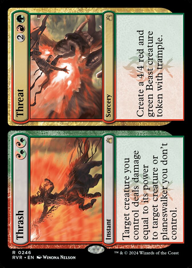 Arruinar / Ameaçar / Thrash / Threat - Magic: The Gathering - MoxLand