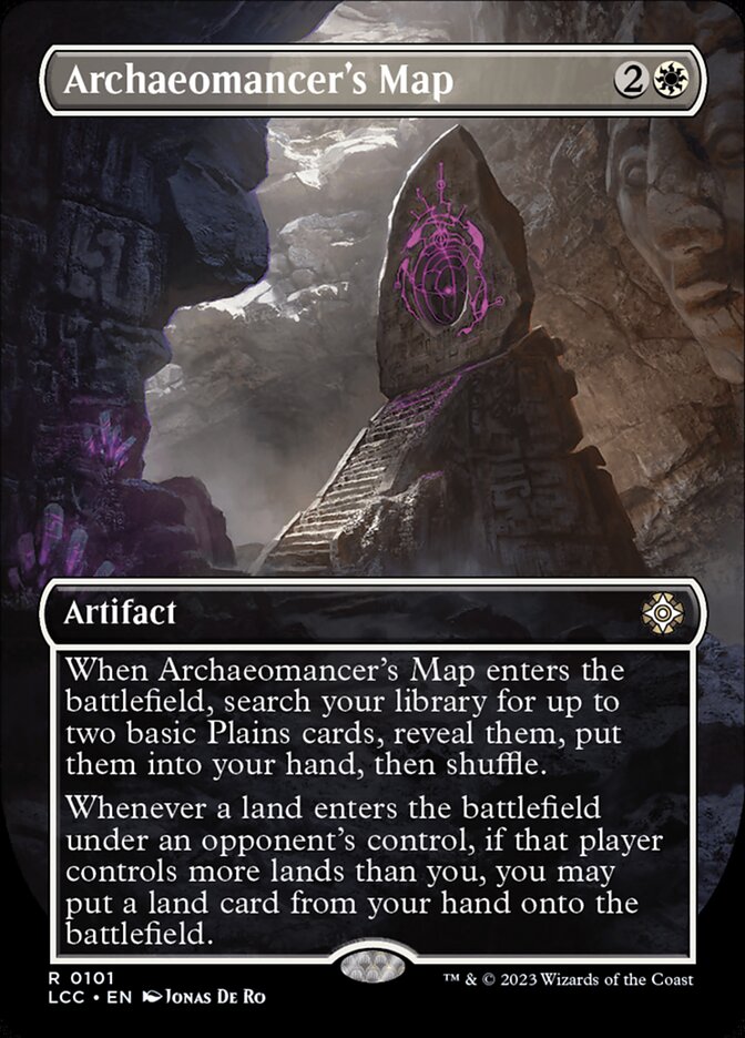 Mapa do Arqueomante / Archaeomancer's Map - Magic: The Gathering - MoxLand