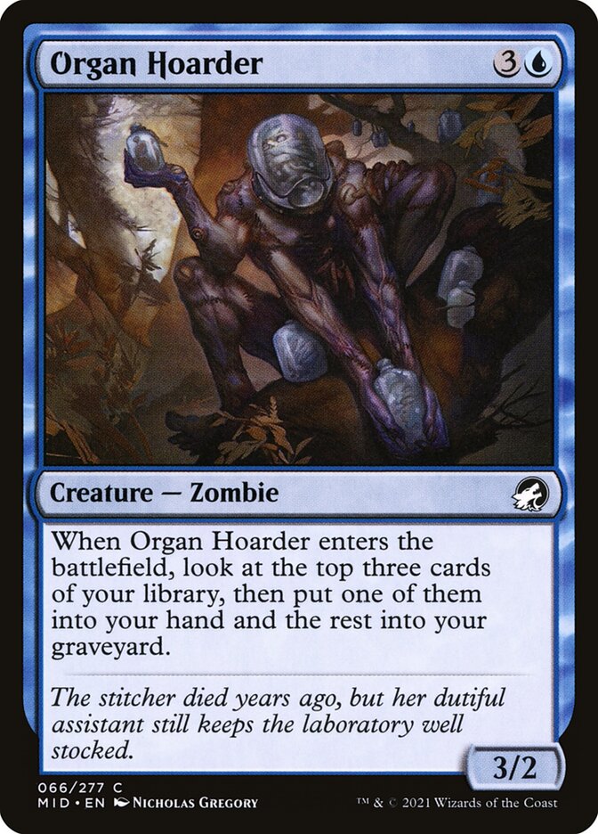 Colecionador de Órgãos / Organ Hoarder - Magic: The Gathering - MoxLand