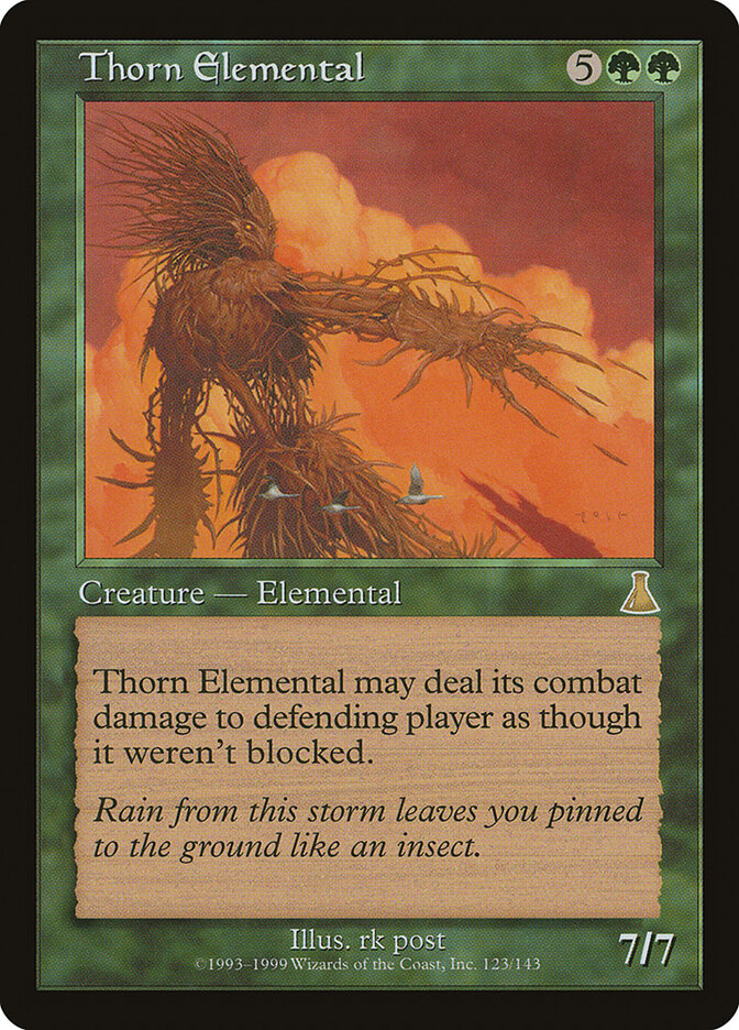 Elemental dos Espinhos / Thorn Elemental - Magic: The Gathering - MoxLand