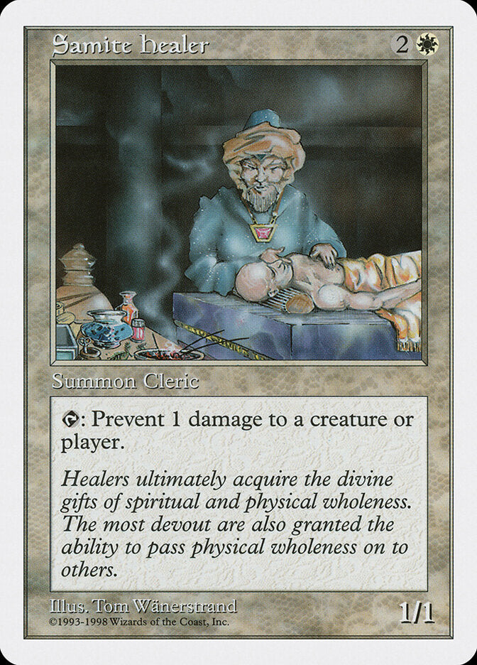 Curandeiro Samita / Samite Healer - Magic: The Gathering - MoxLand