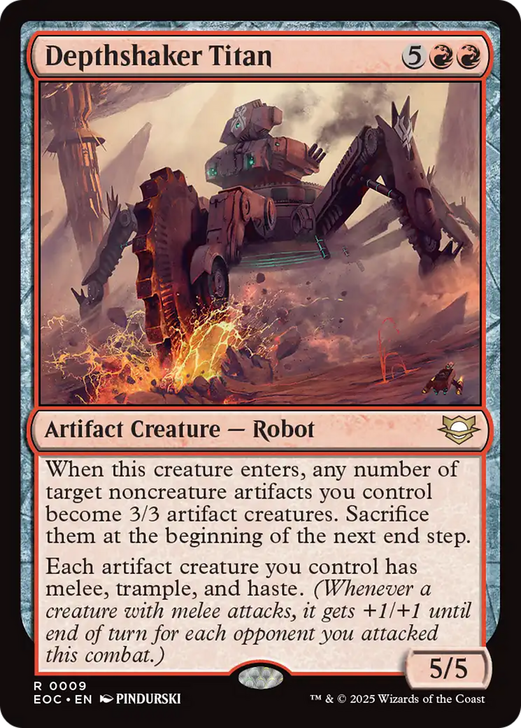 Depthshaker Titan - Magic: The Gathering - MoxLand