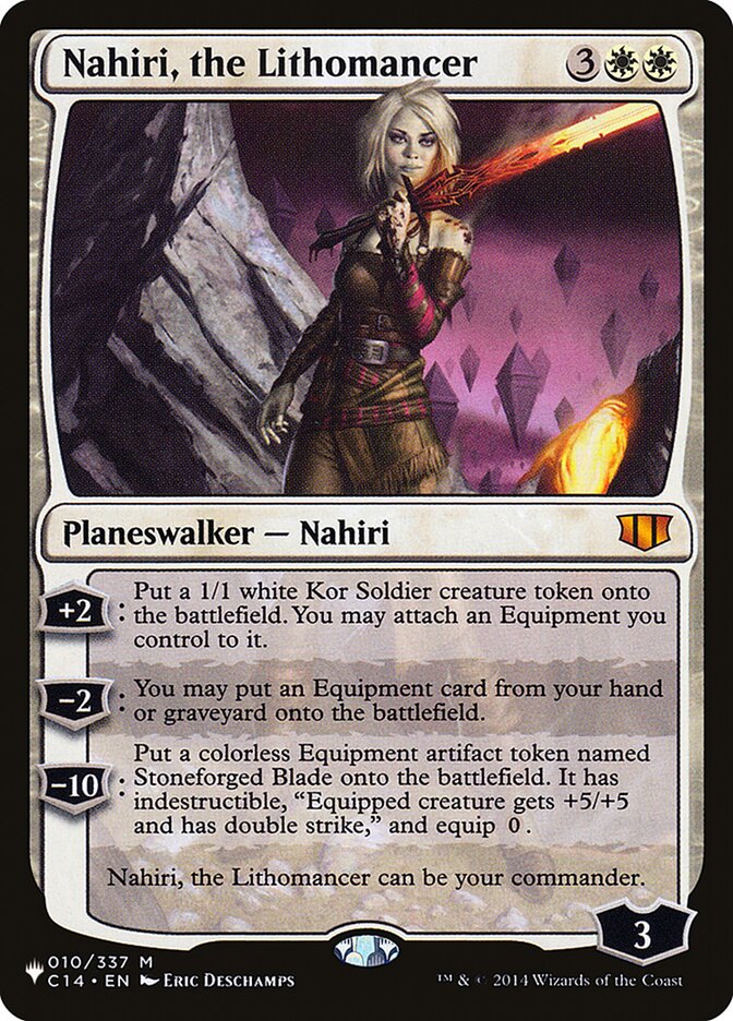 Nahiri, a Litomante / Nahiri, the Lithomancer - Magic: The Gathering - MoxLand