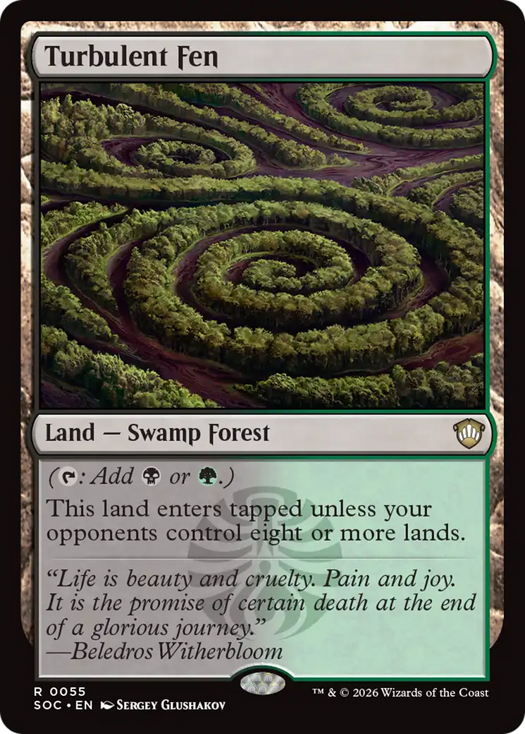 Turbulent Fen - Magic: The Gathering - MoxLand