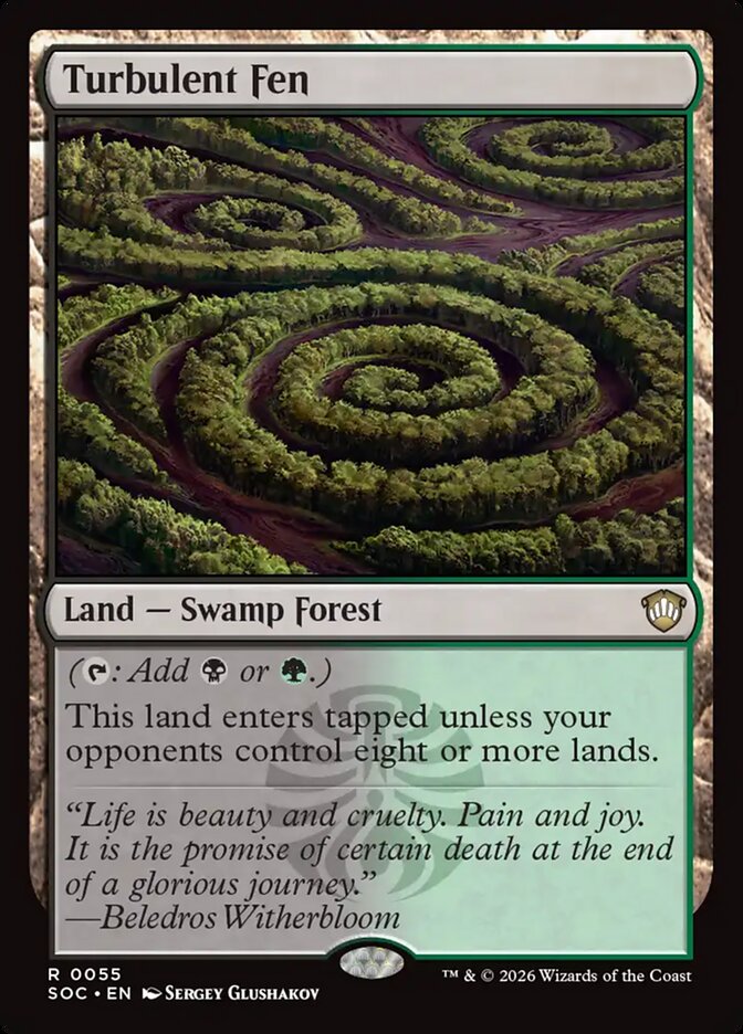 Turbulent Fen - Magic: The Gathering - MoxLand