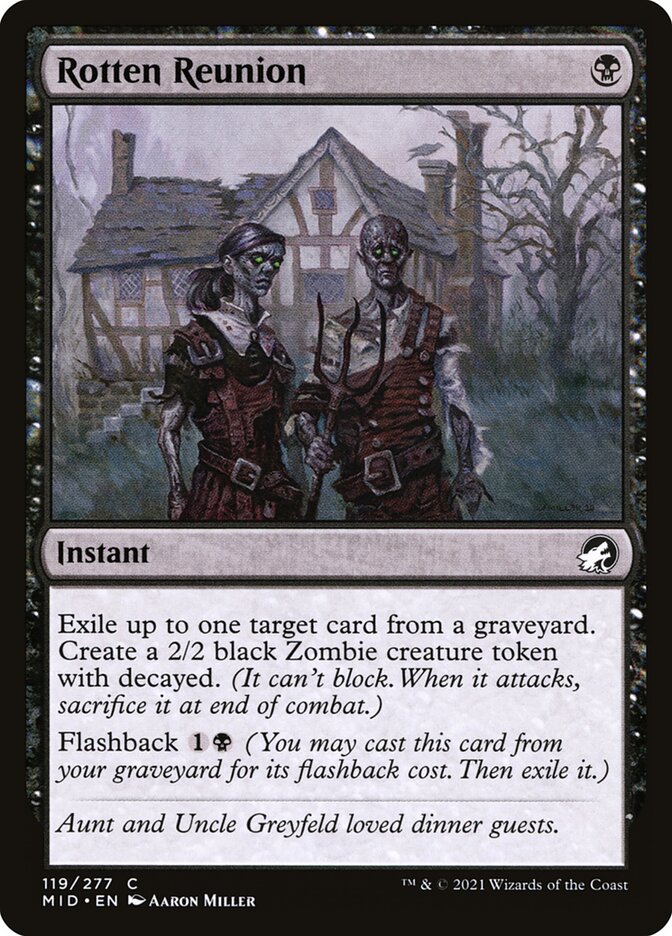 Reunião Apodrecida / Rotten Reunion - Magic: The Gathering - MoxLand