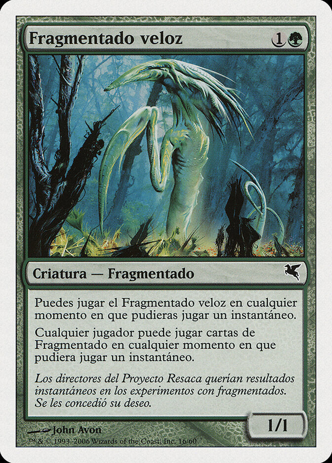 Fractius Ligeiro / Quick Sliver - Magic: The Gathering - MoxLand