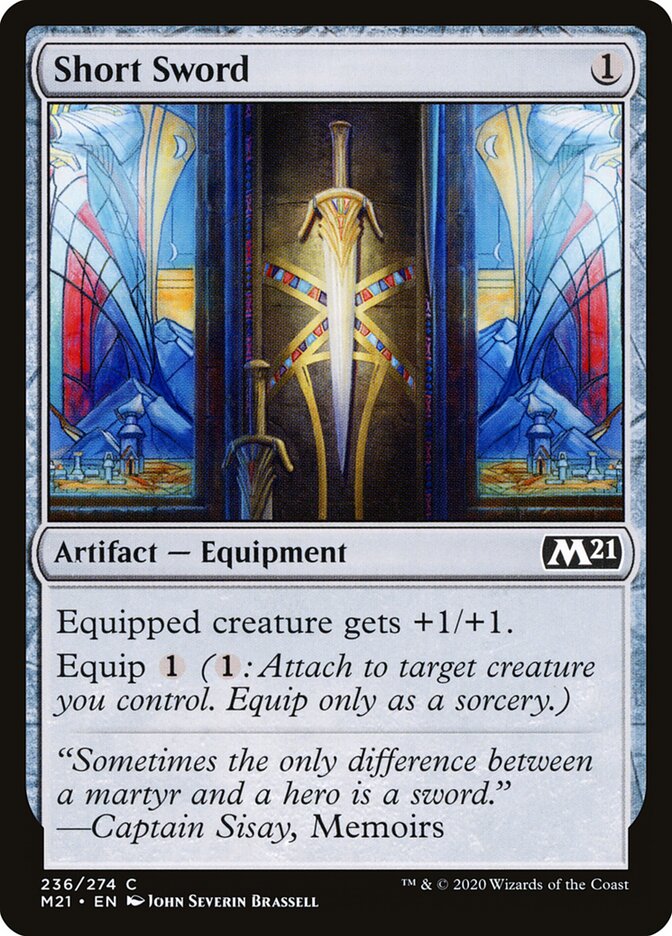 Espada Curta / Short Sword - Magic: The Gathering - MoxLand