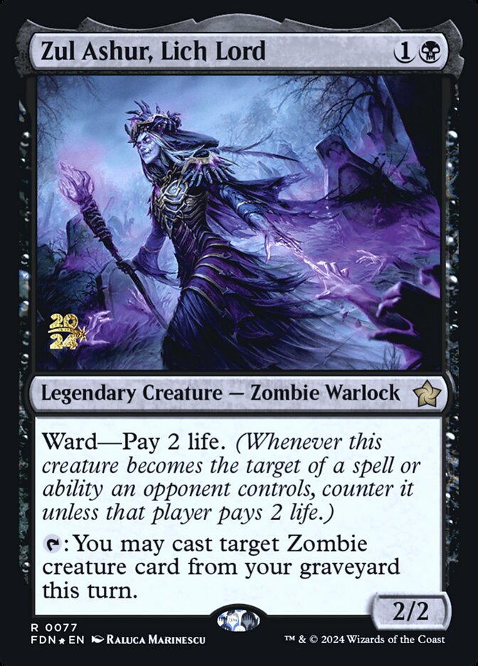 Zul Ashur, Lich Lord - Magic: The Gathering - MoxLand