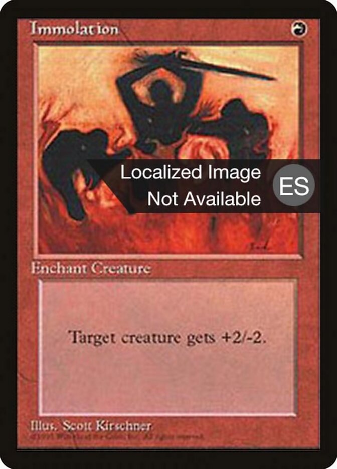 Imolação / Immolation - Magic: The Gathering - MoxLand