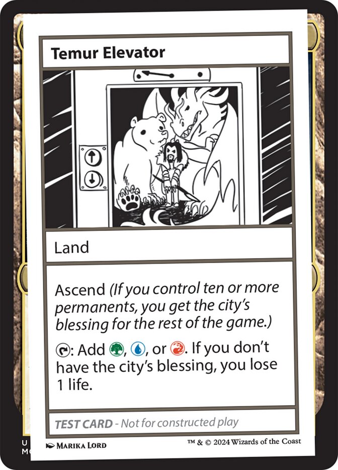 Temur Elevator - Magic: The Gathering - MoxLand