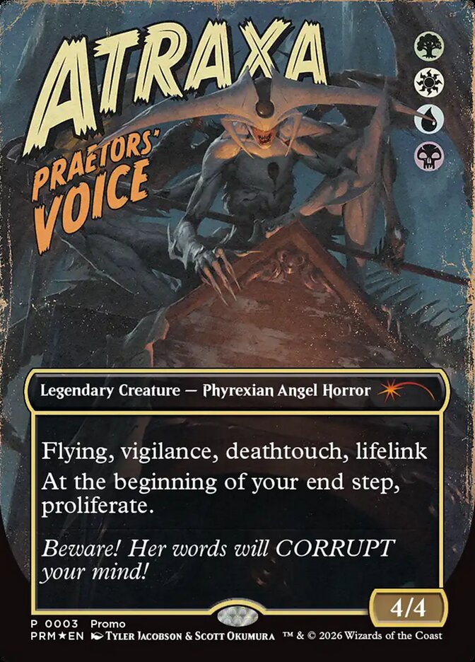 Atraxa, Voz dos Pretores / Atraxa, Praetors' Voice - Magic: The Gathering - MoxLand