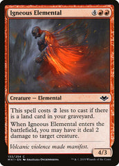 Elemental Ígneo / Igneous Elemental - Magic: The Gathering - MoxLand