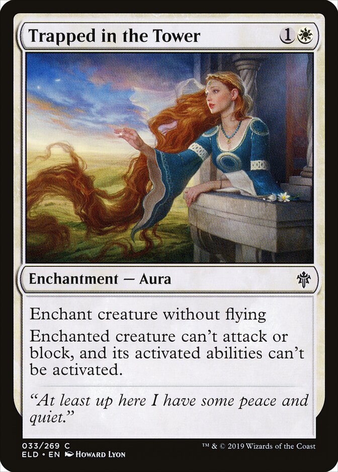 Aprisionada na Torre / Trapped in the Tower - Magic: The Gathering - MoxLand