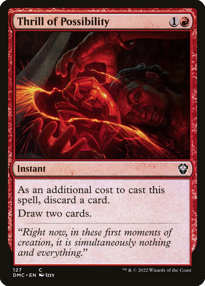 Frisson das Possibilidades / Thrill of Possibility - Magic: The Gathering - MoxLand