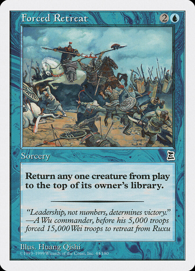 Forced Retreat - Magic: The Gathering - MoxLand