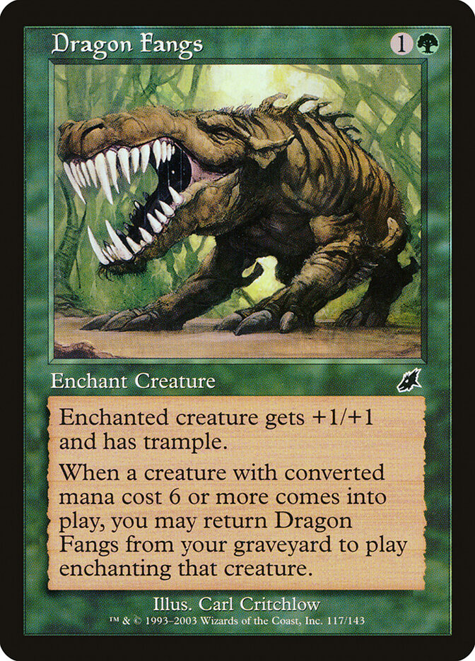 Presas de Dragão / Dragon Fangs - Magic: The Gathering - MoxLand