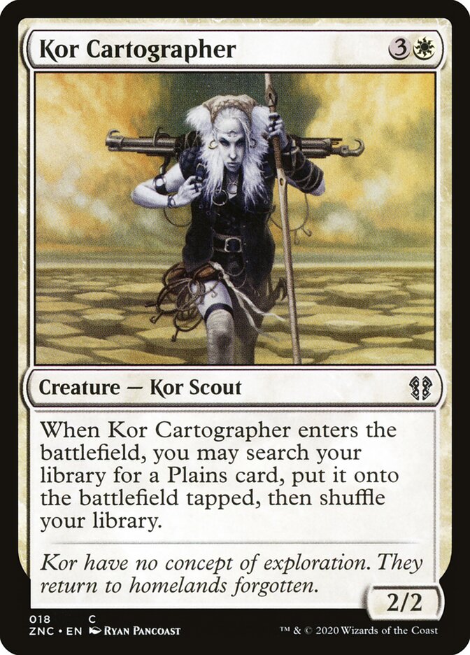 Cartógrafo Kor / Kor Cartographer - Magic: The Gathering - MoxLand
