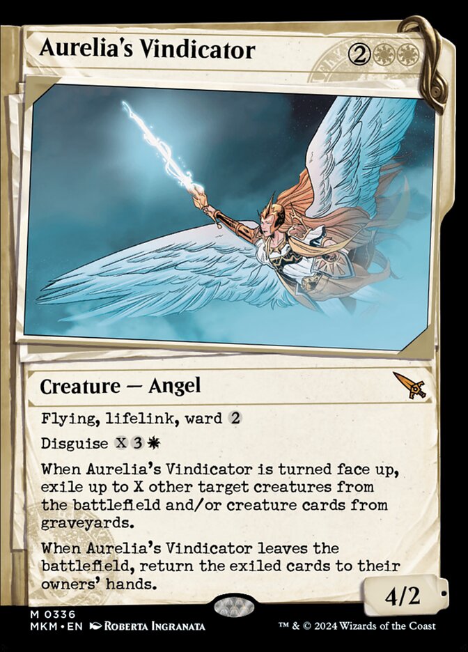 Vingadora de Aurélia / Aurelia's Vindicator - Magic: The Gathering - MoxLand