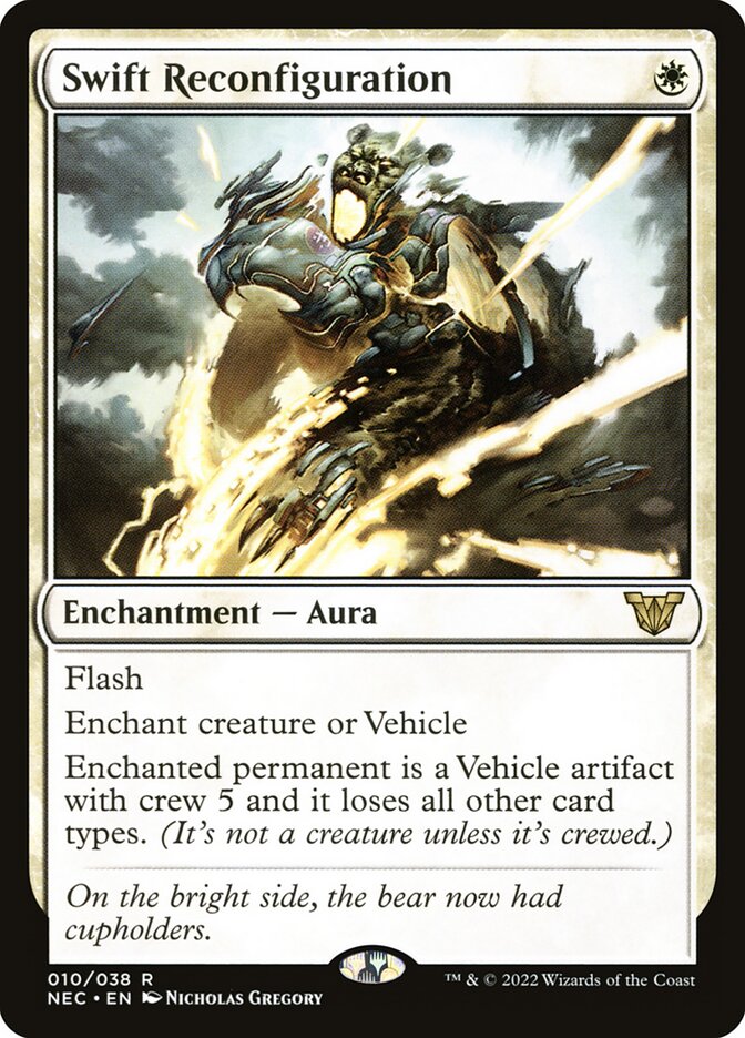 Reconfiguração Veloz / Swift Reconfiguration - Magic: The Gathering - MoxLand