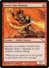 Xamã do Clã de Krark / Krark-Clan Shaman - Magic: The Gathering - MoxLand
