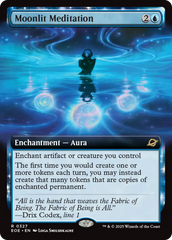 Meditação ao Luar / Moonlit Meditation - Magic: The Gathering - MoxLand