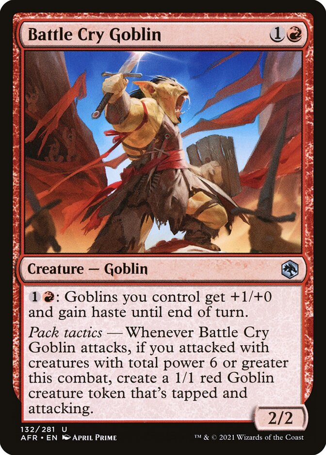 Goblin do Grito de Guerra / Battle Cry Goblin - Magic: The Gathering - MoxLand