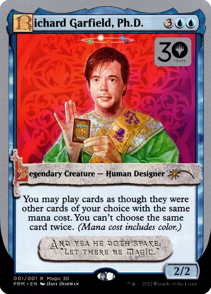 Richard Garfield, Ph.D. - Magic: The Gathering - MoxLand