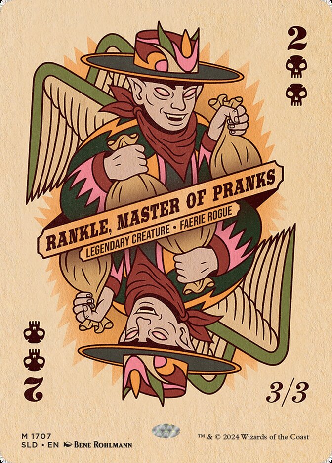 Rankle, Mestre das Peças / Rankle, Master of Pranks - Magic: The Gathering - MoxLand