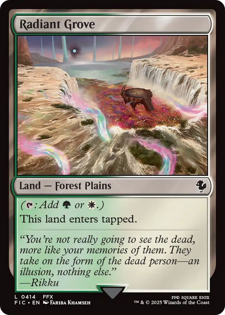 Bosque Radiante / Radiant Grove - Magic: The Gathering - MoxLand