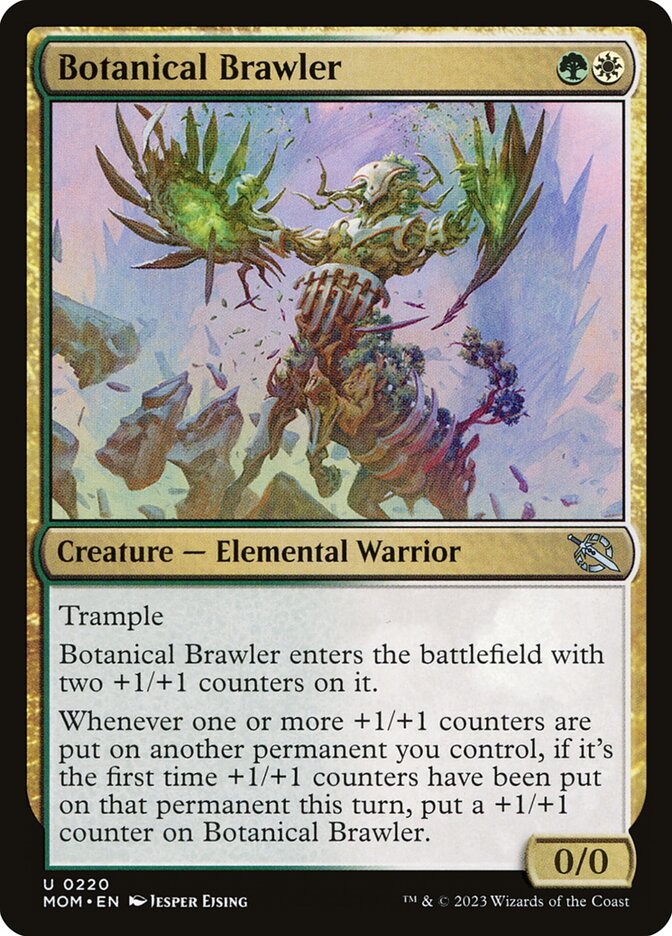 Brigão Botânico / Botanical Brawler - Magic: The Gathering - MoxLand