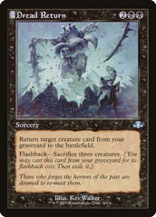 Retorno Aterrorizante / Dread Return - Magic: The Gathering - MoxLand