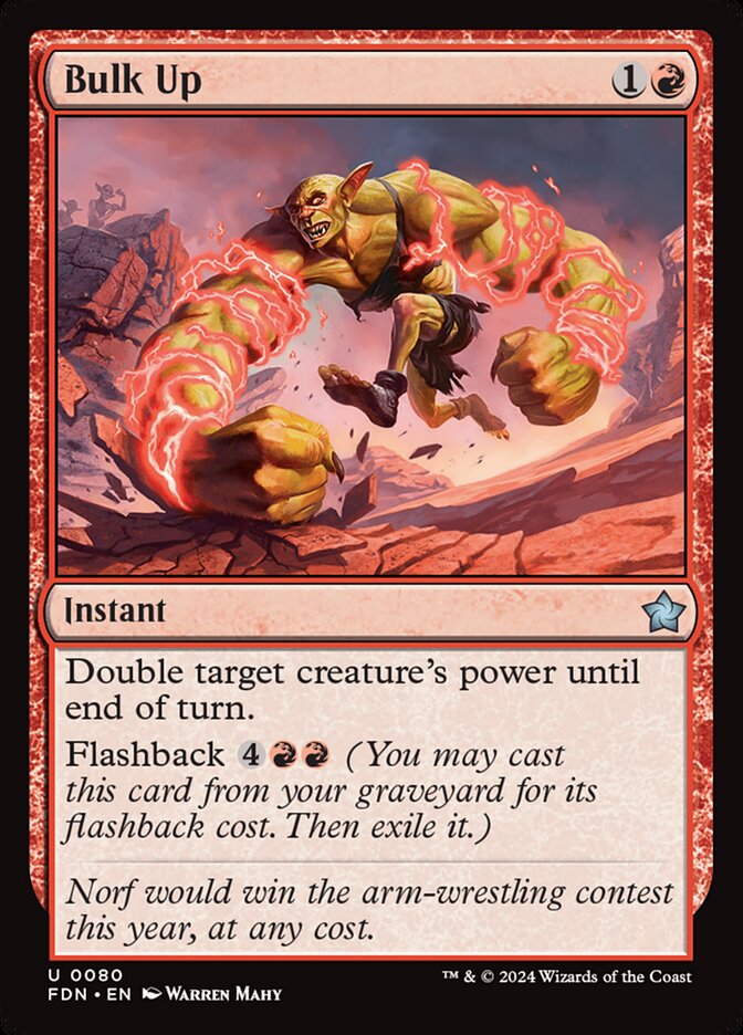 Ganhar Massa / Bulk Up - Magic: The Gathering - MoxLand