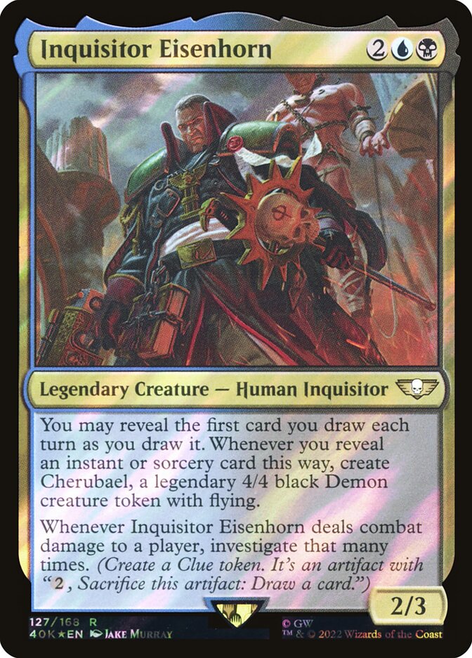 Inquisidor Eisenhorn / Inquisitor Eisenhorn - Magic: The Gathering - MoxLand