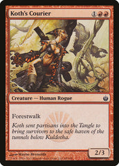 Mensageiro de Koth / Koth's Courier - Magic: The Gathering - MoxLand