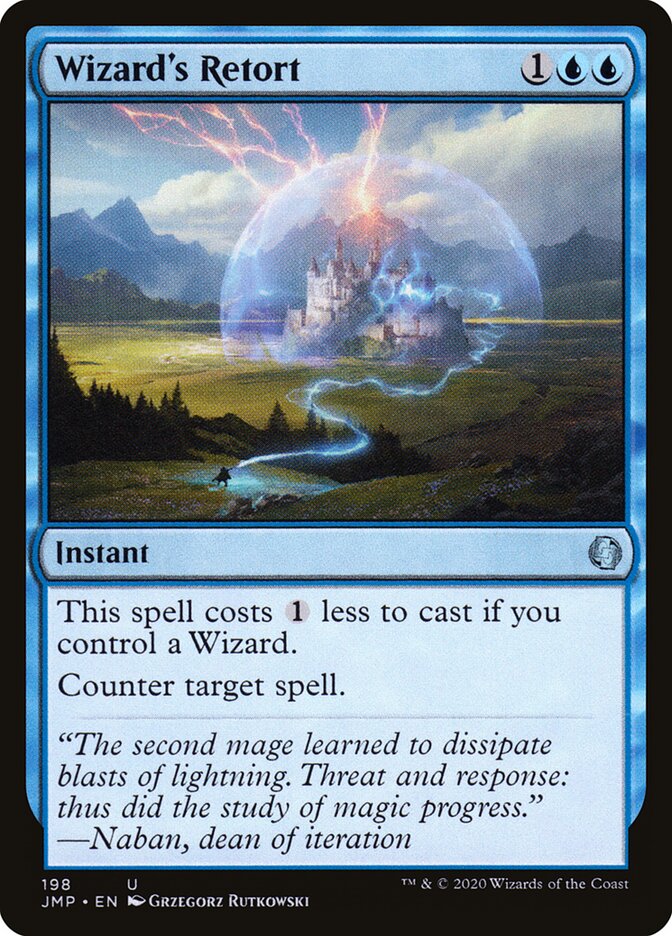 Contradita do Mago / Wizard's Retort - Magic: The Gathering - MoxLand