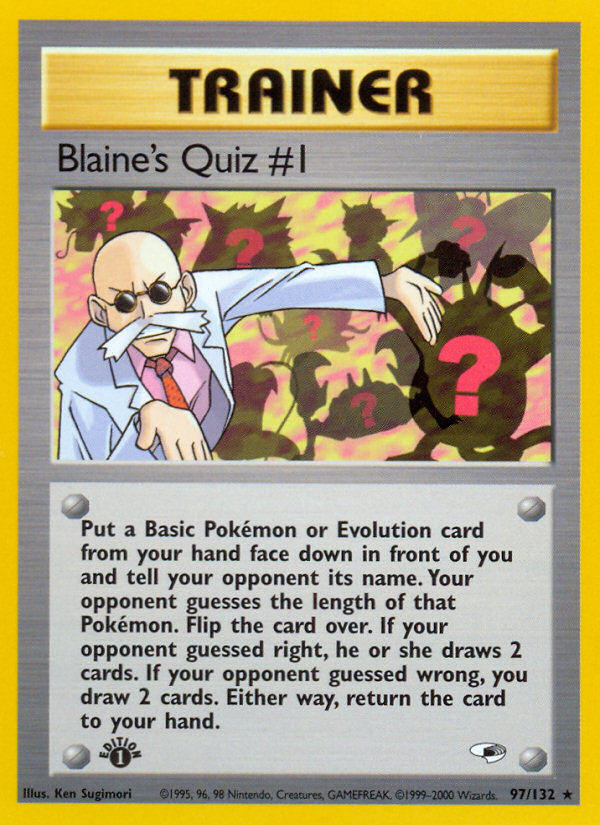 Blaine's Quiz #1 - MoxLand - MoxLand