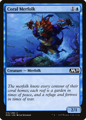 Tritões dos Corais / Coral Merfolk - Magic: The Gathering - MoxLand