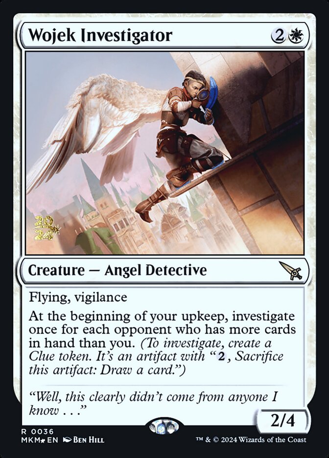Investigadora Wojek / Wojek Investigator - Magic: The Gathering - MoxLand