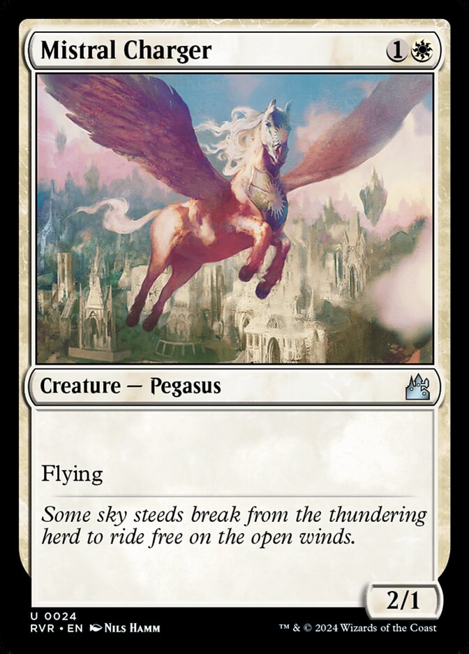Cavalo-de-batalha Mistral / Mistral Charger - Magic: The Gathering - MoxLand