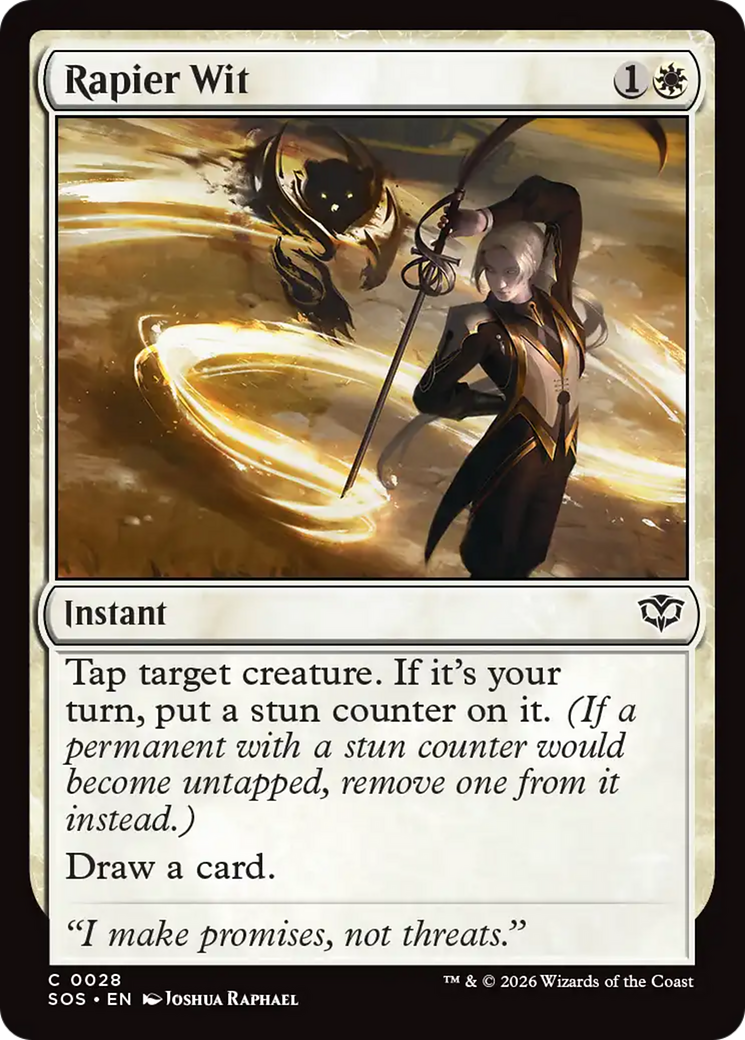 Rapier Wit - Magic: The Gathering - MoxLand