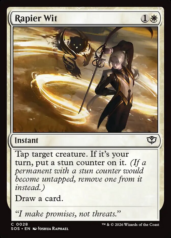 Rapier Wit - Magic: The Gathering - MoxLand