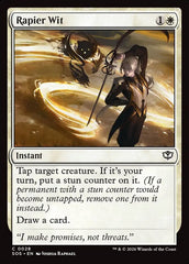 Rapier Wit - Magic: The Gathering - MoxLand